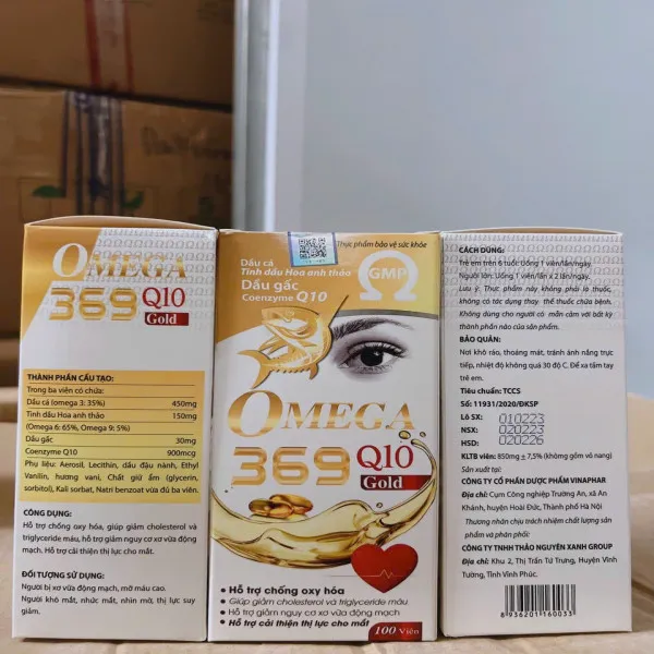 Omega 369 Q10 Gol 2 Viên Trên Bìa