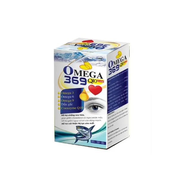 Omega 369 Q10 Tim Đỏ Dv (Lọ 100 Viên) Núi - K128H -D10.27