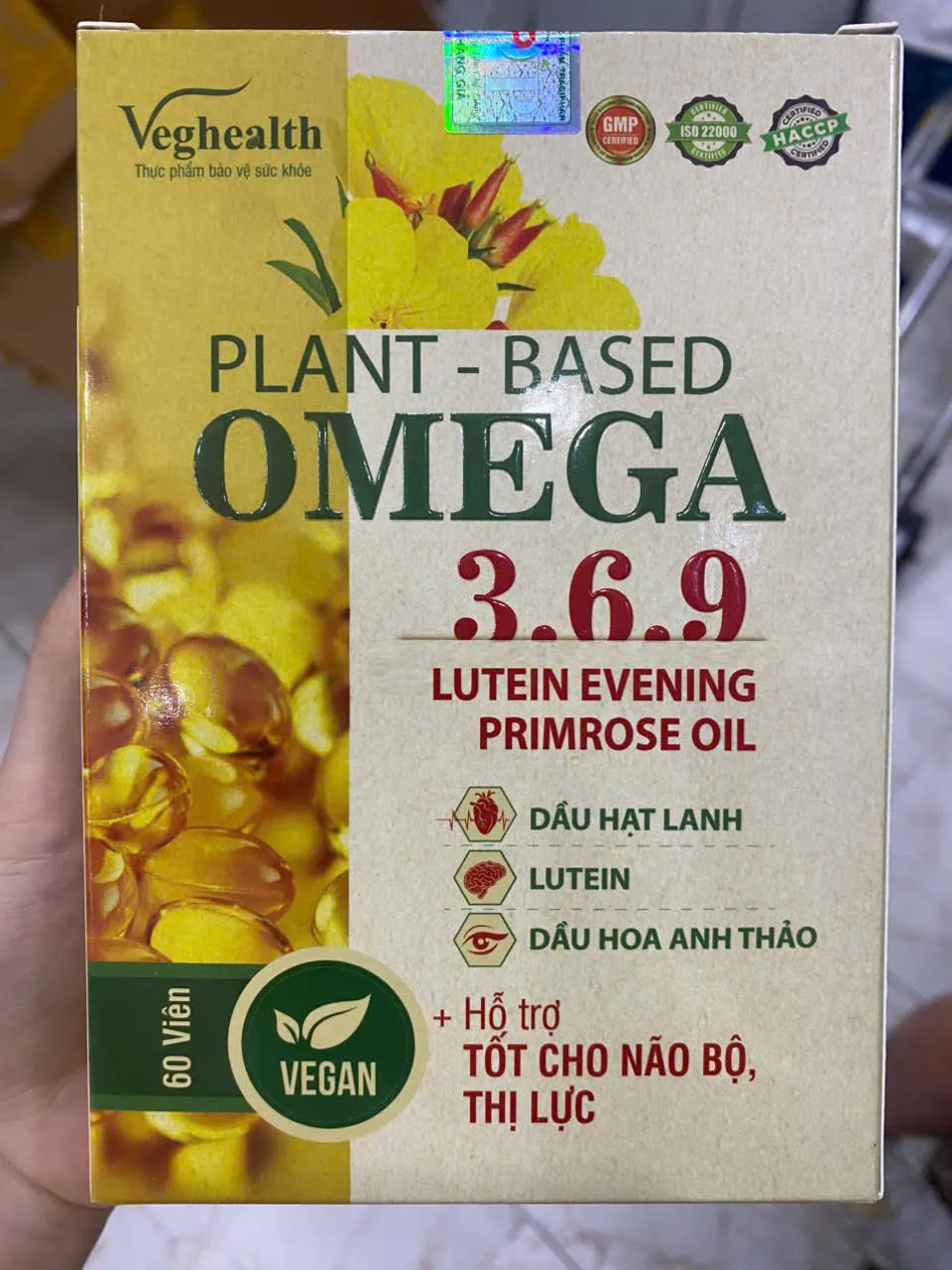 Omega 369 vehealth (L60viên)