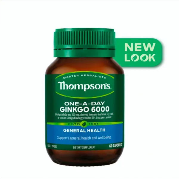 One-A-Day Ginkgo 6000 Thompson's (L60V)