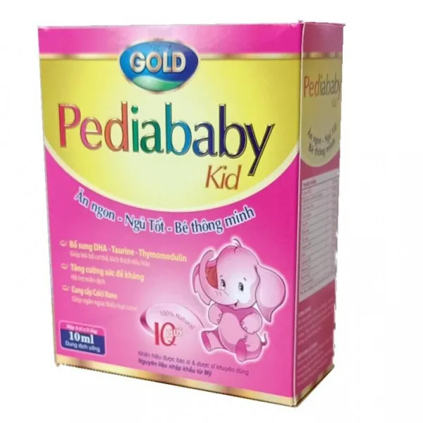 Pediababy Kid Ăn Ngon Ngủ Tốt Bé Thông Minh (H20Ống)