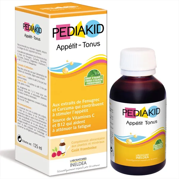 Pediakid Appetit Tonus Syrup Ineldea (Lọ125Ml) Ăn Ngon