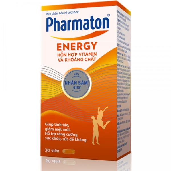 Pharmaton Energy _Ngoại Đức (Lọ30V)