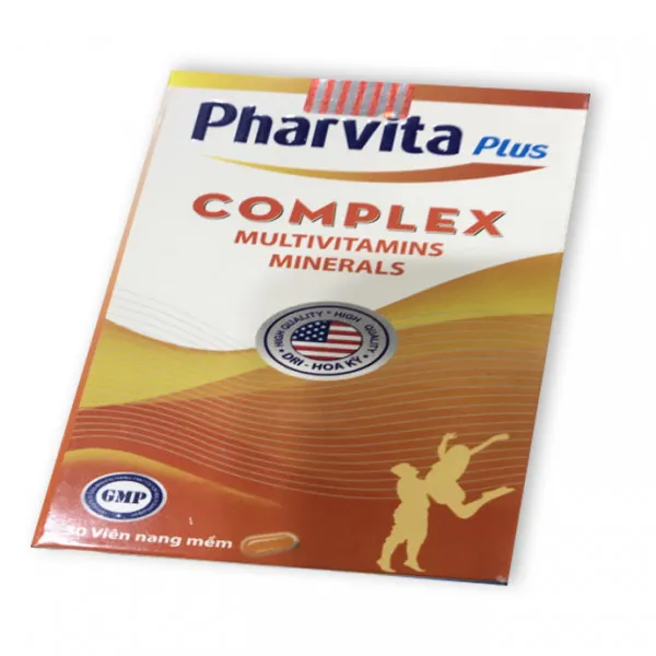 Pharvita Plus Complex Multivitamins Minerals (C30V)