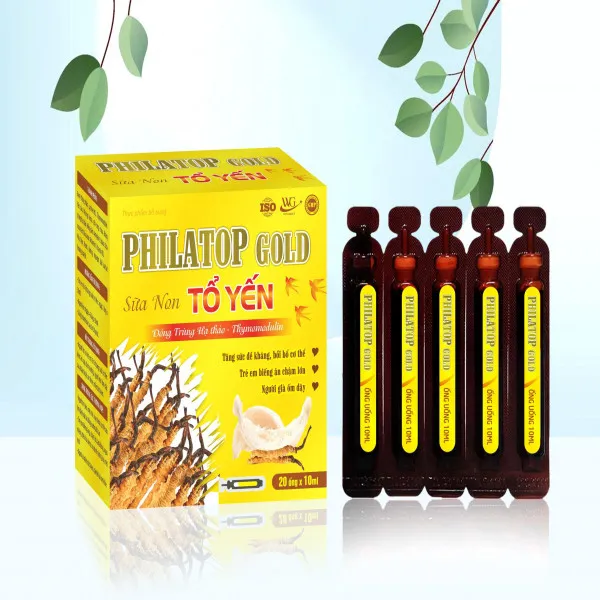 Philatop Tổ Yến _Vàng (H20 Ống) K84H