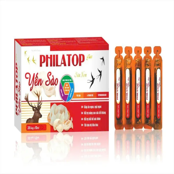 Philatop Yến Sào Dài (H/20 Ống) K80H