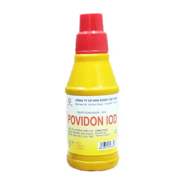 Povidon Bé _ Hóa Dược (Cọc10L20Ml)