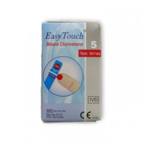 Que Mỡ Máu Easy touch 5 Blood Cholesterol (H/5Que)