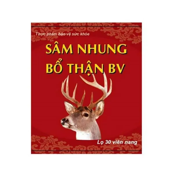 Sâm Nhung Bổ Thận Bv (L/30V)