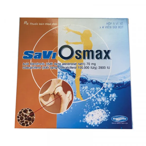 Savi Osmax Viên Sủi Bọt Savipharm (H4V)