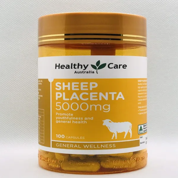 Sheep Placenta 5000Mg Nhau Thai Cừu Healthy Care (L100V) - Mẫu Mới