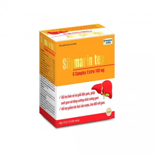 Silymarin Tex B Complex Extra 140Mg Hd Pharma (H100V)