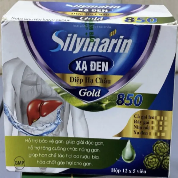 Silymarin Xạ Đen 850 (H12 Vỉ X 5V)