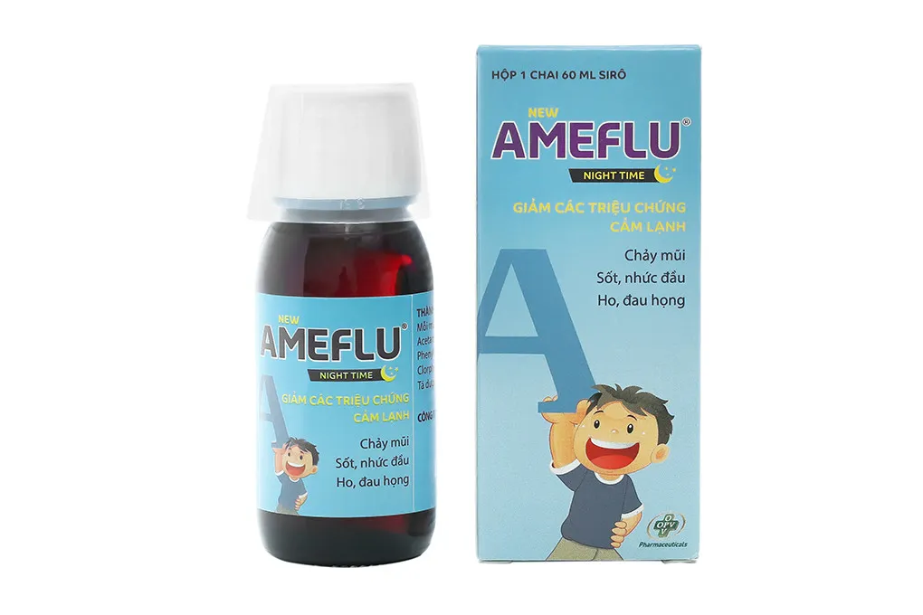 Siro Ameflu Ban Đêm _ Opv (L/60Ml)