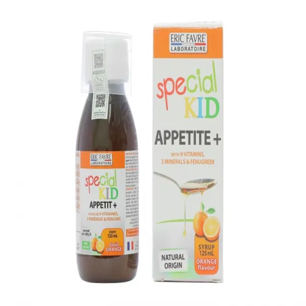 Siro Ăn Ngon Special Kid Appetit+ Eric Farve (L125Ml)