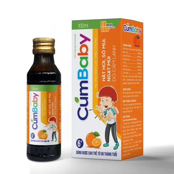 Siro Cúmbaby Cam _Medipharm (Lọ/100Ml)