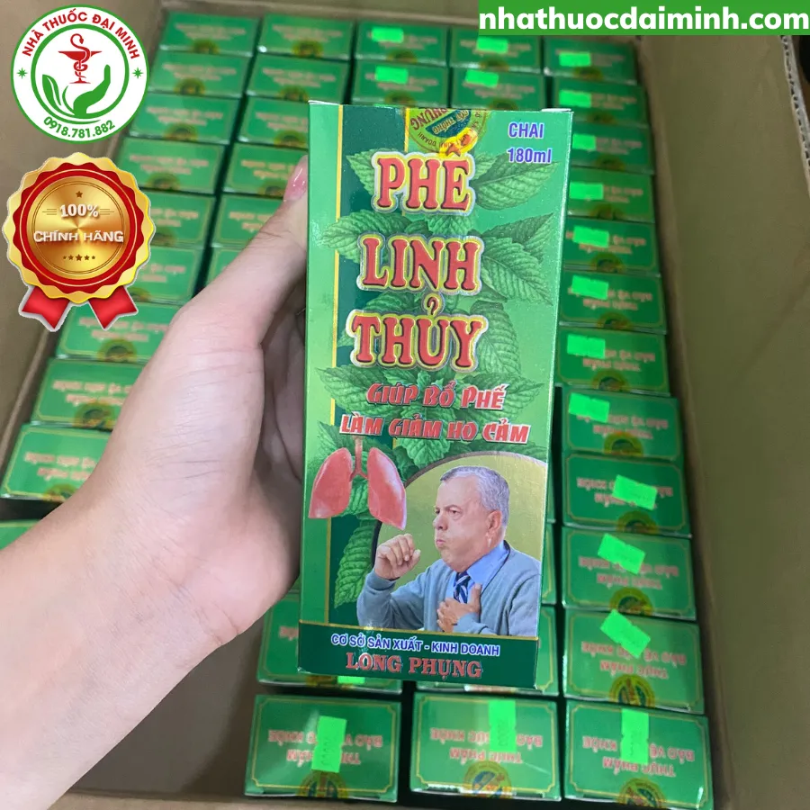 siro Phế linh thủy 180ml