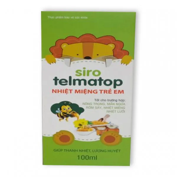 Siro Telmatop Nhiệt Miệng (C100Ml)