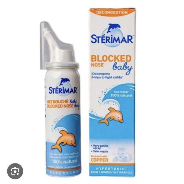 Sterimar Baby Blockd Nose (L/50Ml) Ngạt Mũi