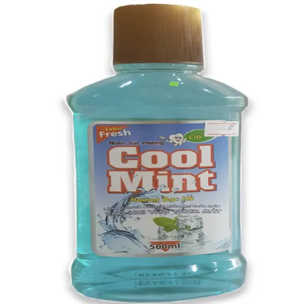 Súc Miệng Coolmint Bạc Hà (C500Ml) Cọc 5 Chai