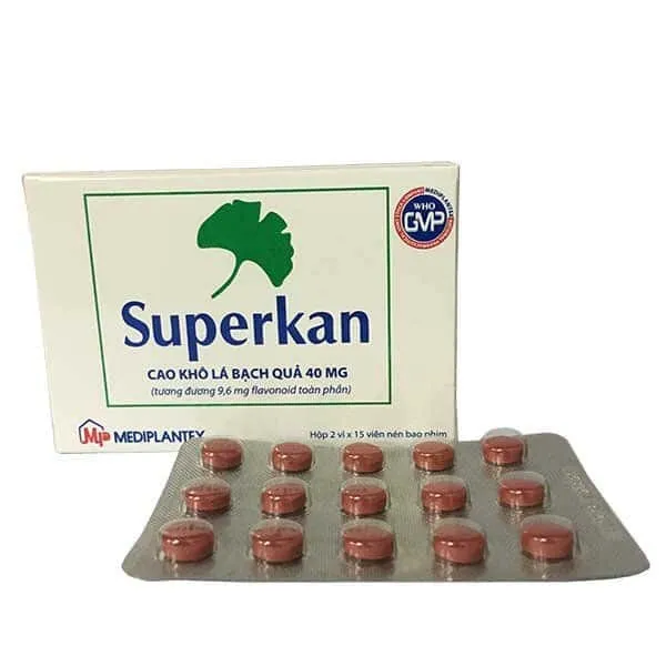 Superkan 40Mg (Ginko Biloba ) _Mediplantex (H30V)