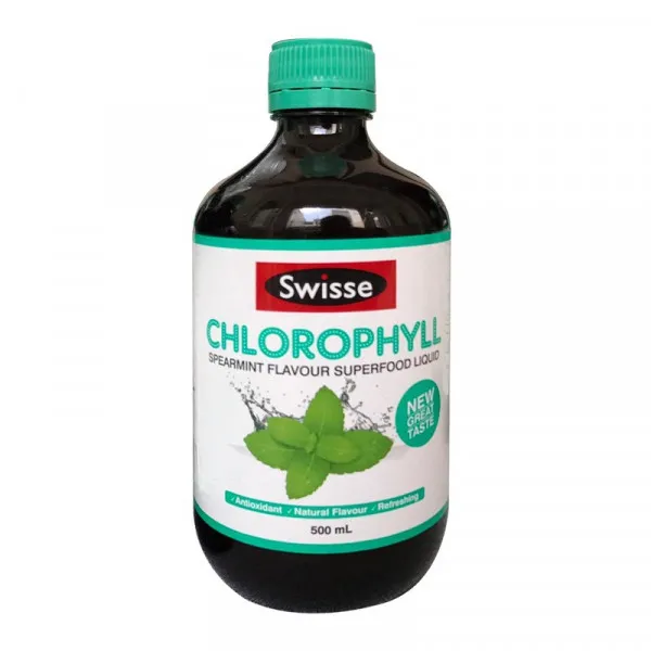 Swisse Chlorophyll Nước Diệp Lục Vị Bạc Hà (C500Ml)