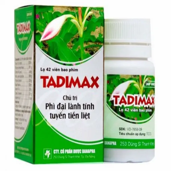 Tadimax Danaphar (Lọ42 Viên)