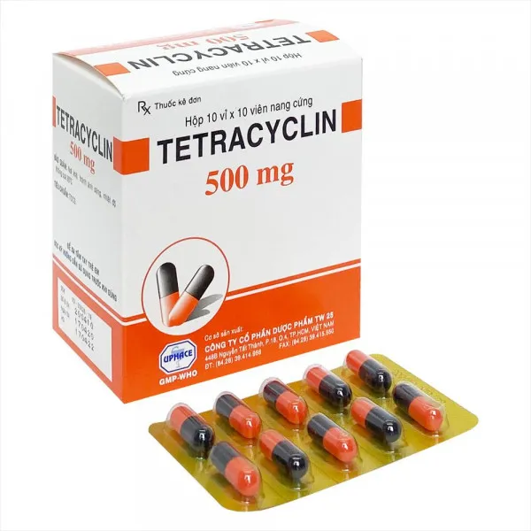 Tetracyclin 500Mg Uphace (H100V) - Tw25