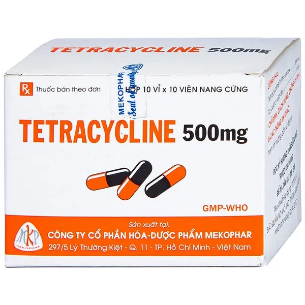 Tetracycline 500Mg Mekophar (H100V)