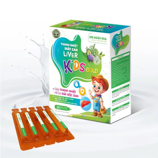 Thanh Nhiệt Mát Gan Liver Kids _Hà Nội (H20 Ống)