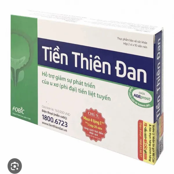 Tiền Thiên Đan _Fobic (Hộp2 Vỉ X 10 Viên)