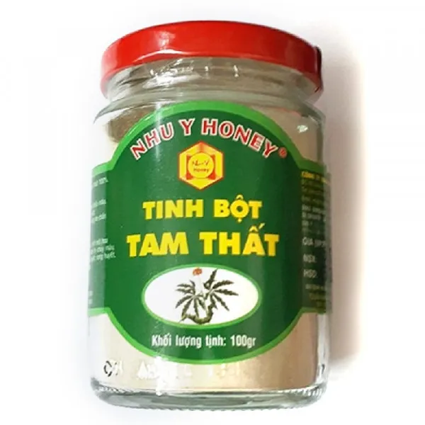 Tinh Bột Tam Thất Như Ý Honey (Hũ 100 Gam)