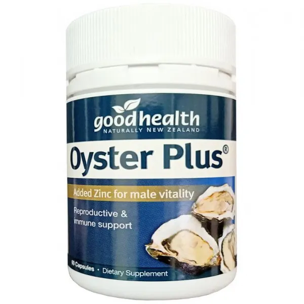 Tinh Chất Hàu Oyster Plus Goodhealth _Úc (Lọ60V) Lùn