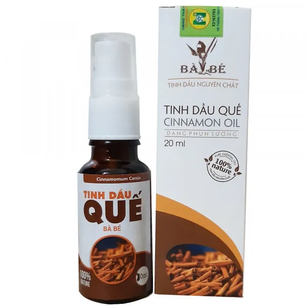 Tinh Dầu Quế Cinnamon Oil Xịt Bà Bé (C/10Ml)