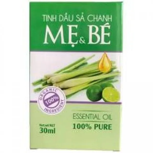 Tinh Dầu Sả Chanh Mẹ Và Bé (C30Ml)