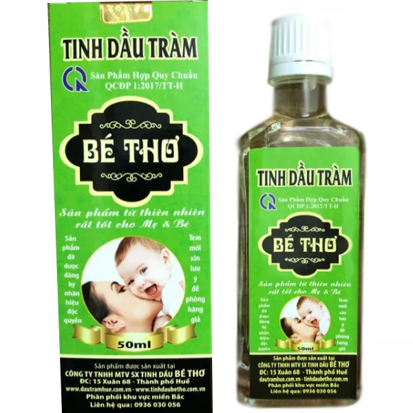 Tinh Dầu Tràm Bé Thơ (L50Ml)