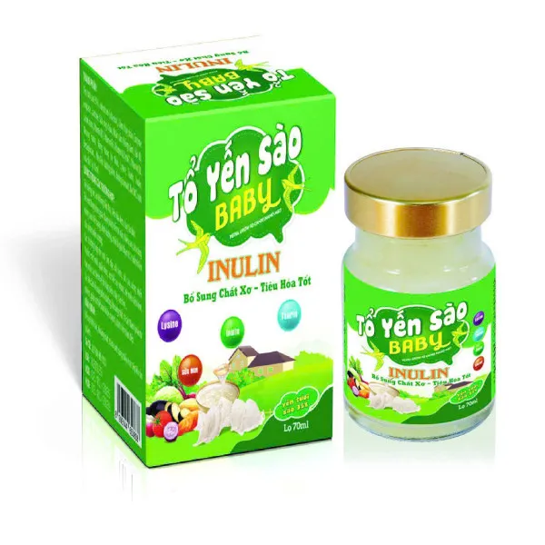 Tổ Yến Sào Baby Inulin _lọ rời Có Vỏ (H/1 Hũ)