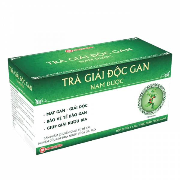 Trà Giải Độc Gan Nam Dược (H20G1.5Gr)