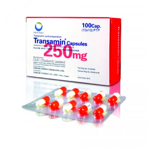 Transamin Capsules 250Mg (H100V)