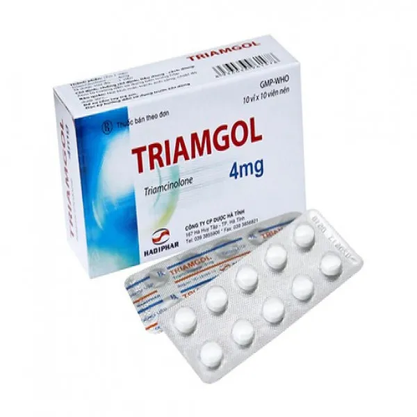 Triamgol 4Mg (Triamcinolon ) _Hà Tĩnh (H100V)