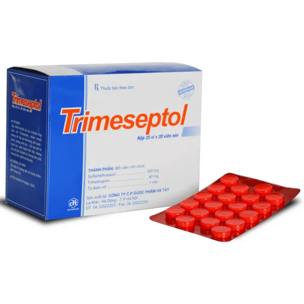 Trimeseptol 480Mg _Hà Tây (H25 Vỉ X 20V)