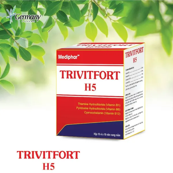 Trivitfort H5 Đắt _Mediphar Us (H/100V) K108