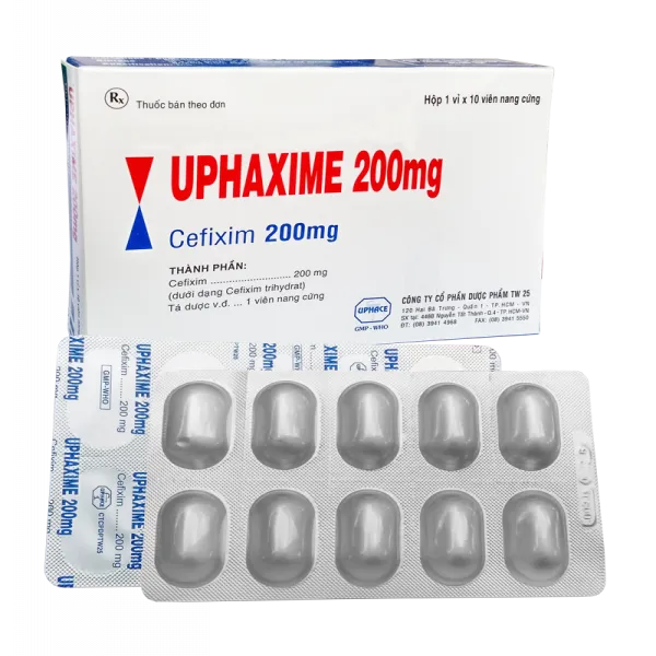 Uphaxime Cefixim 200Mg Tw25 (H20V)