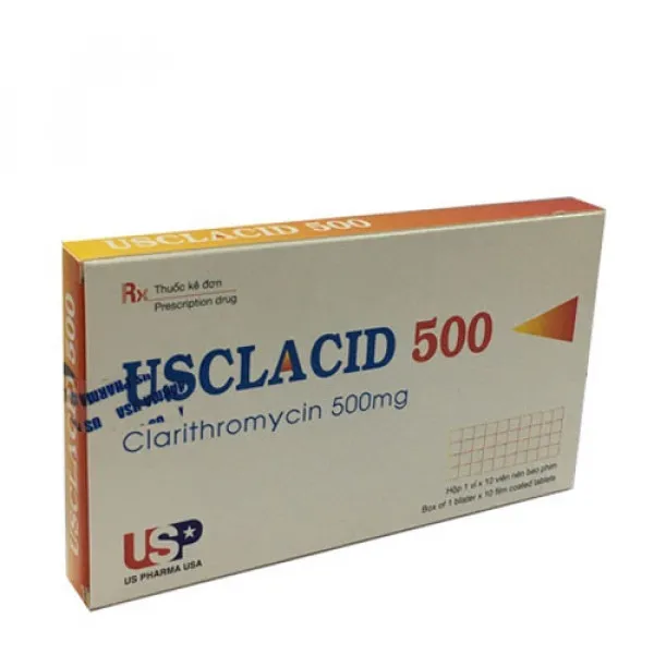 Usclacid Clarithromycin 500Mg Usp (H10V)