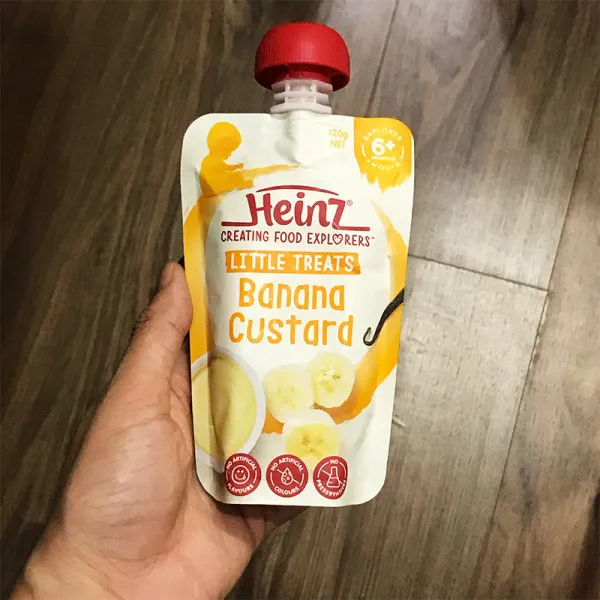 Váng Sữa Túi Heinz Úc Cho Bé 6 Tháng (T120Gr)