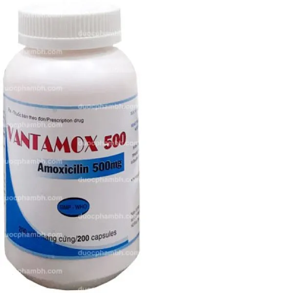 Vantamox Amoxicilin 500Mg Capsules Tipharco (C200V)