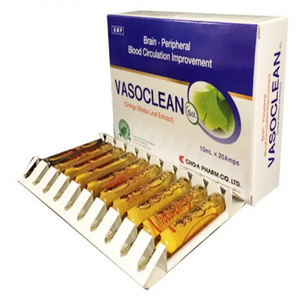 Vasoclean 20Mg _ Cho-A Pharm (H20 Ống10Ml)