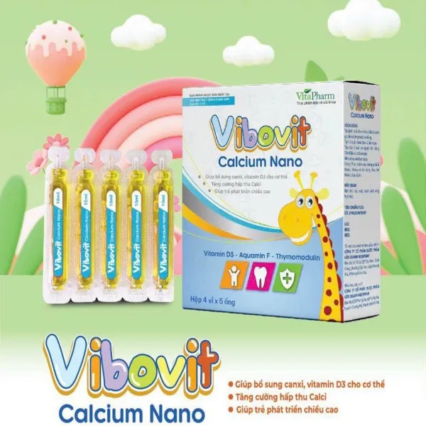 Vibovit Calci Nano _Vita Us (H/20 Ống)