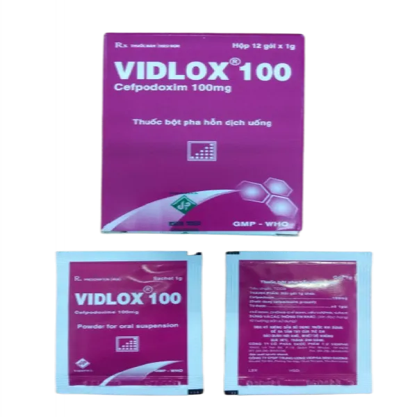 Vidlox Cefpodoxim 100Mg Vidipha (H12G)