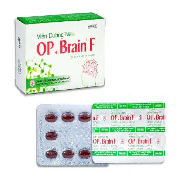 Viên Dưỡng Não Op.brain F Opc (H/20V)